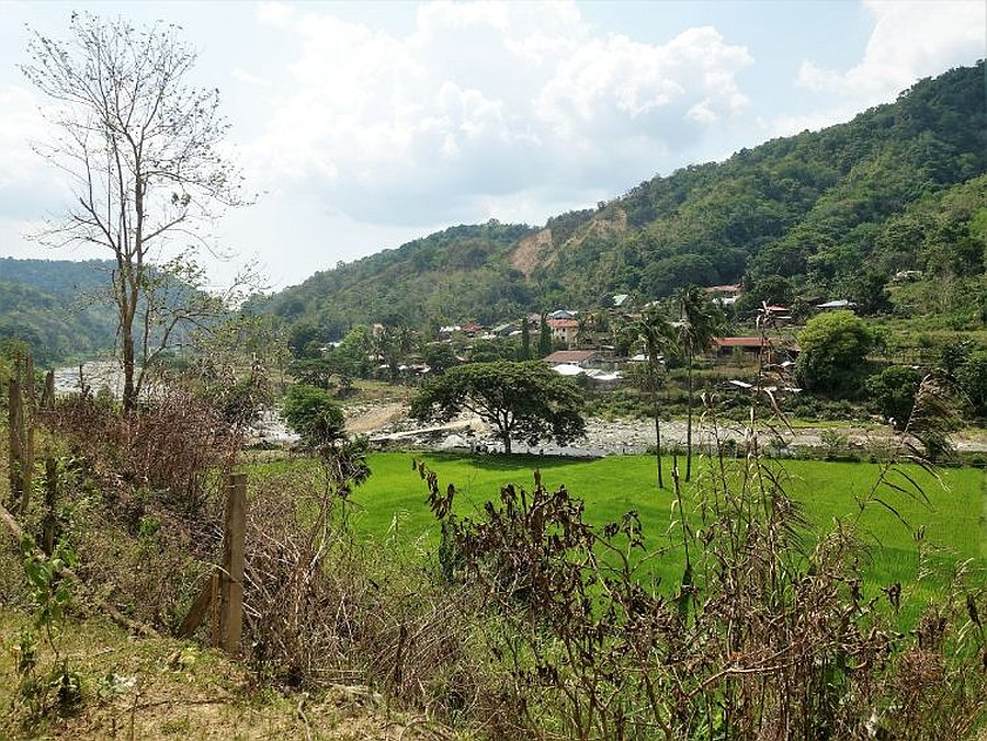 Bucloc view of barangay Lamao and river