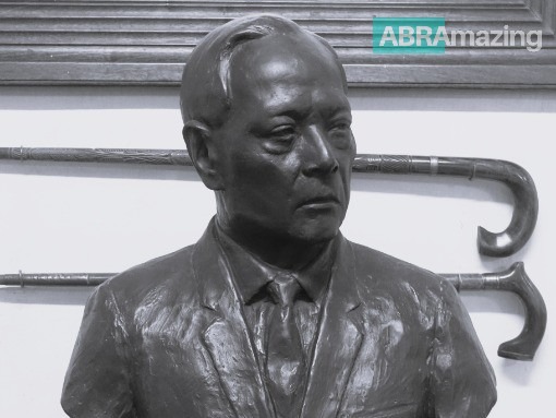 Bust of Quintin Paredes in his house in Bangued