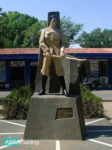 Juan Villamor Statue in Calaba, Bangued