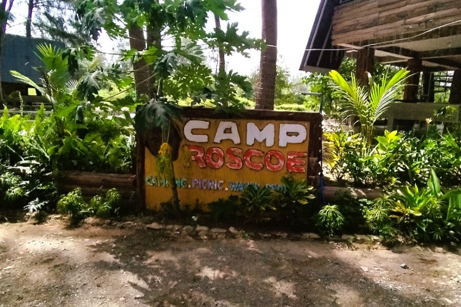 Camp Roscoe Sign