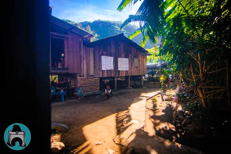 centre of the village of Cogon in Tineg