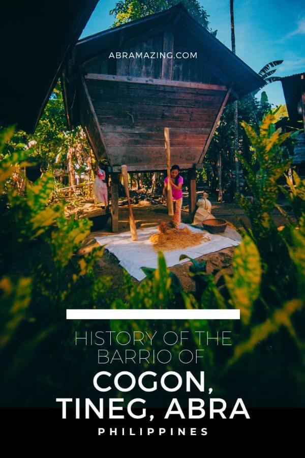 history of cogon, tineg