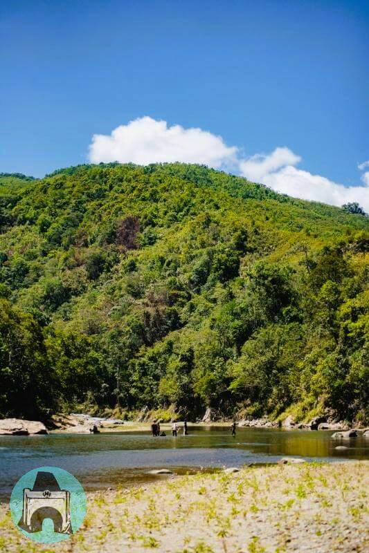 river and mountains view in Cogon, Tineg