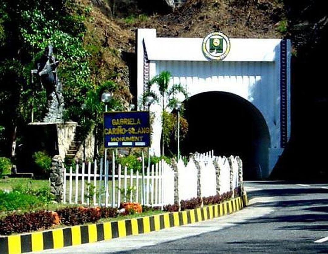 Tangadan Tunnel and Gabriela Silang Monument